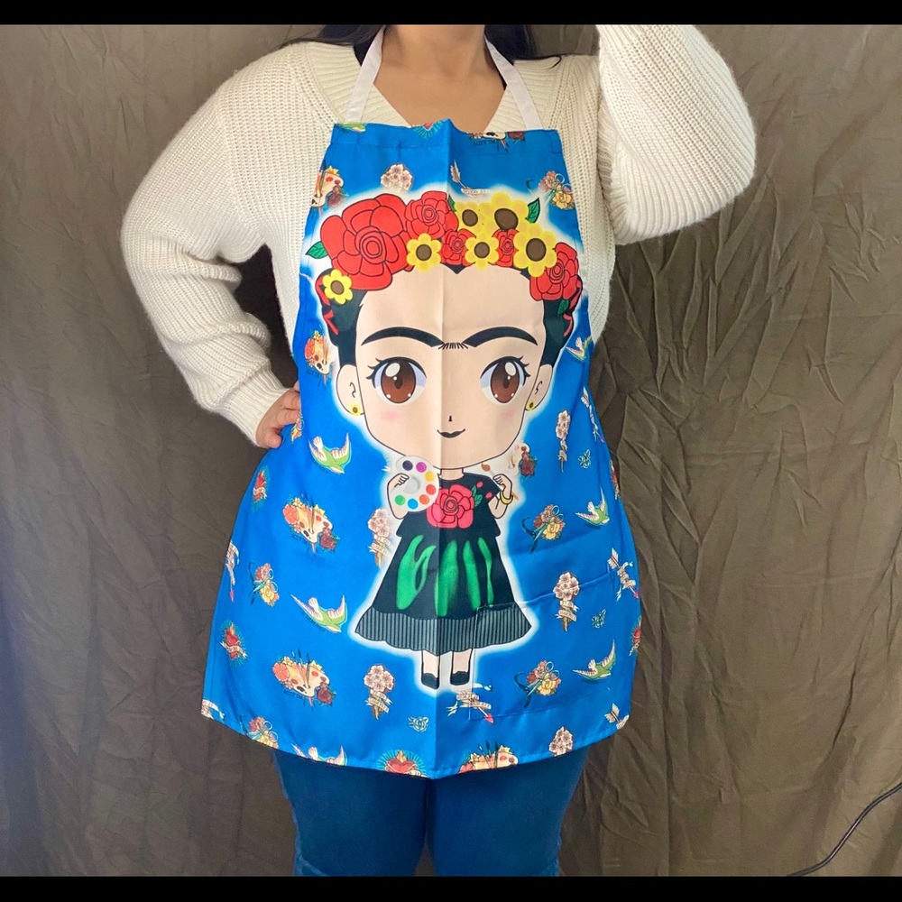 BLUE FRIDA APRON